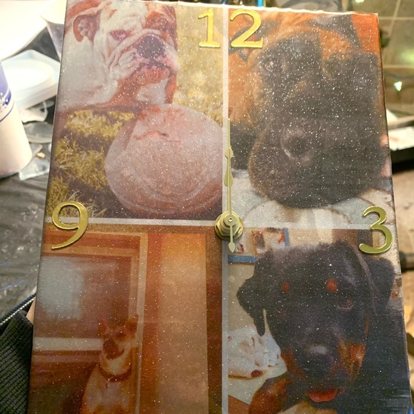 Resin/Metal Clock Examples - Picture 7 of 8